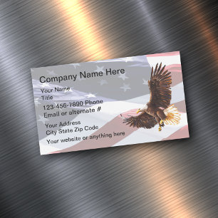 American Veterans Eagle Business Magnets