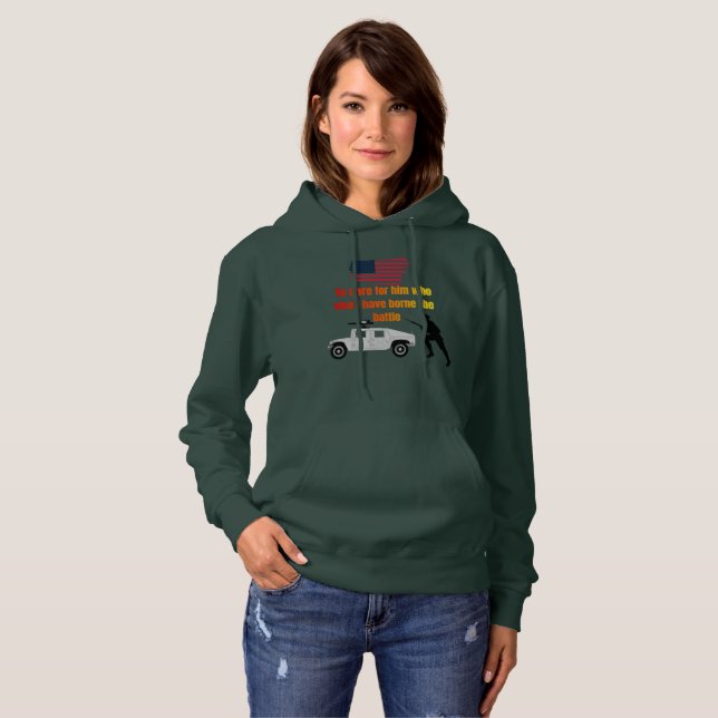 American veterans hoodie (Front Full)