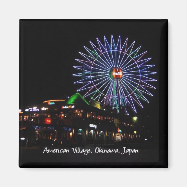american village magnet (Front)