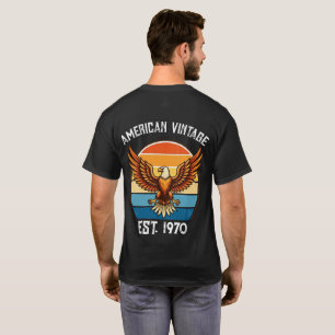 American Vintage Eagle Sunset Est 1970 T-Shirt