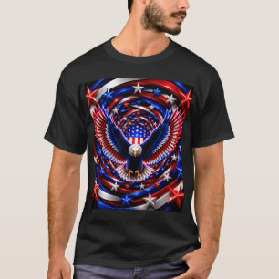 American Vision Spiral – Patriotic Eagle Optical I T-Shirt