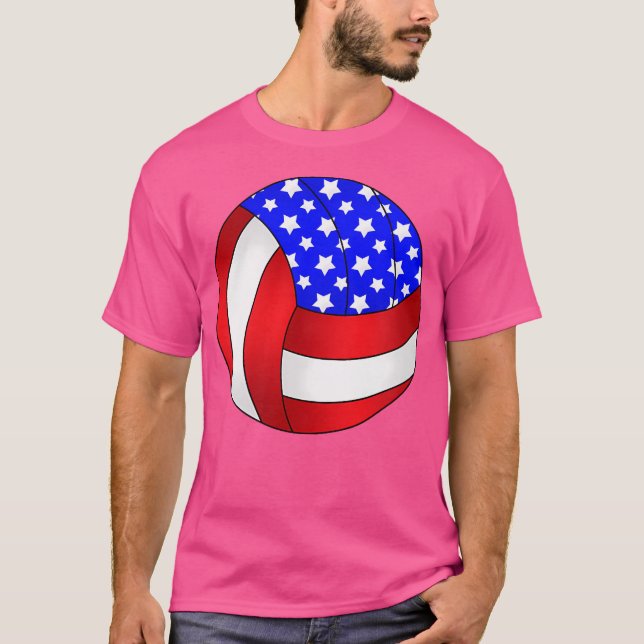 American Volleyball T-Shirt (Front)