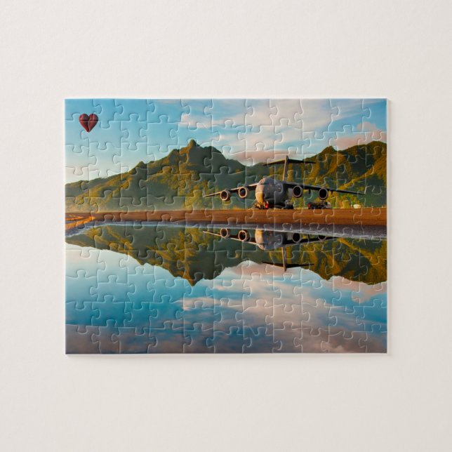 American War Plane Samoa Jigsaw Puzzle (Horizontal)