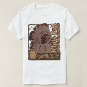 American warrior "White Bull" T-Shirt