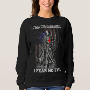 American Warriors Crusader Knight Templar I Fear N Sweatshirt