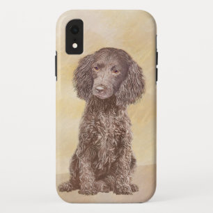 American Water Spaniel Painting - Original Dog Art Case-Mate iPhone Case