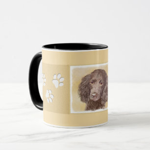 American Water Spaniel Painting - Original Dog Art Mug