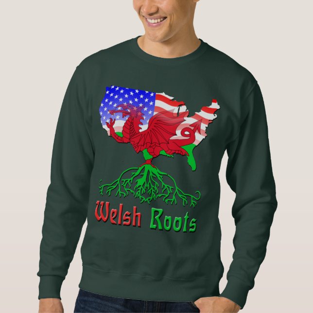 American Welsh Roots Sweatshirt (Front)