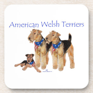 American Welsh Terriers Coaster