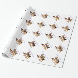 American Welsh Terriers Wrapping Paper