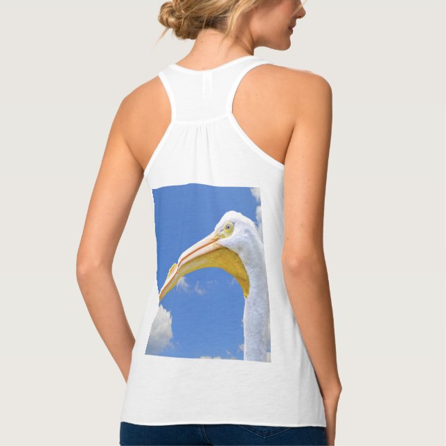 American White Pelican Singlet (Back)