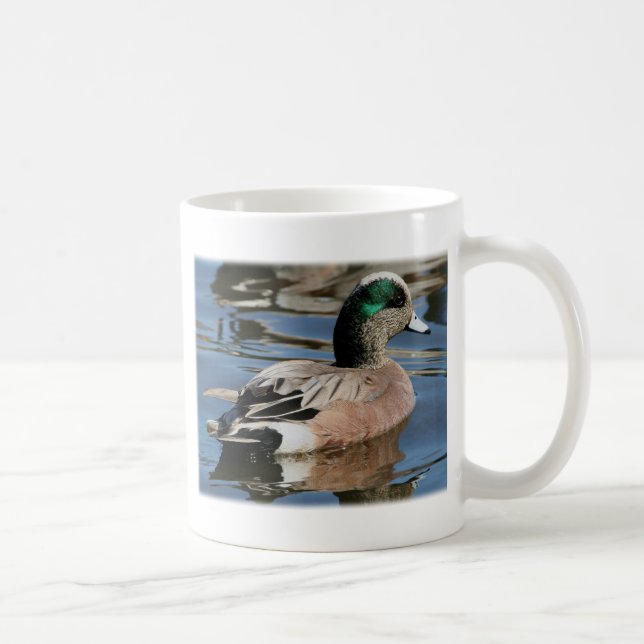 American Widgeon Drake Coffee Mug (Right)