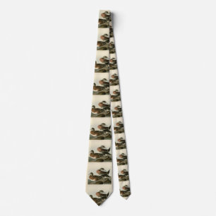 American Widgeon from Audubon's Birds of America Tie