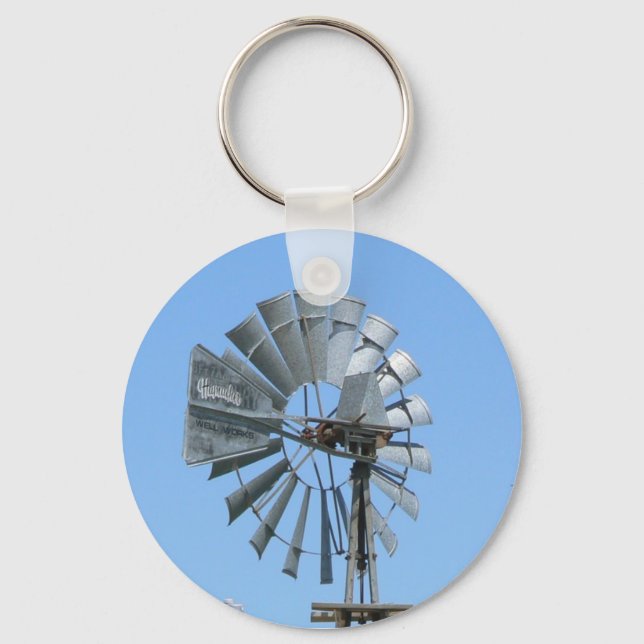 American Windmill 2 Key Ring (Front)