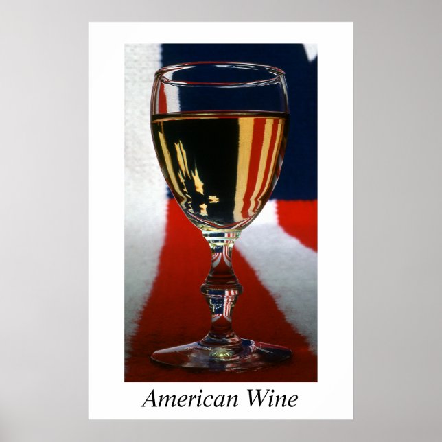 American Wine-Poster Poster (Front)
