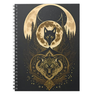 American wolf 15 notebook