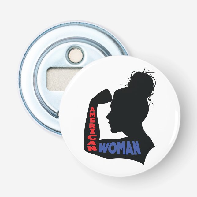 American Woman Bottle Opener (Front)