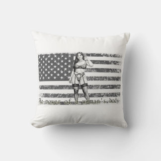 American woman Cushion