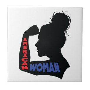 American Woman Tile
