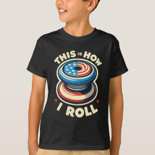 American Yo-Yo Nostalgia USA Retro Yoyo T-Shirt