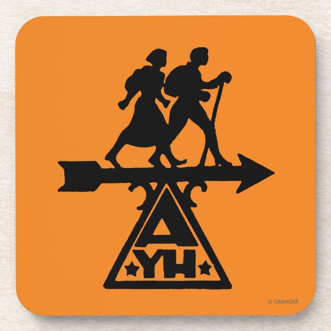 American Youth Hostels Coaster (Front)