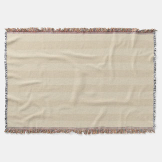 Americana 13 Stripes Tone on Tone Cream Throw Blanket