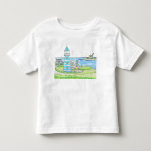 Americana 2 Lighthouse Toddler Tshirt
