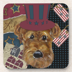 AMERICANA AIREDALE COASTER