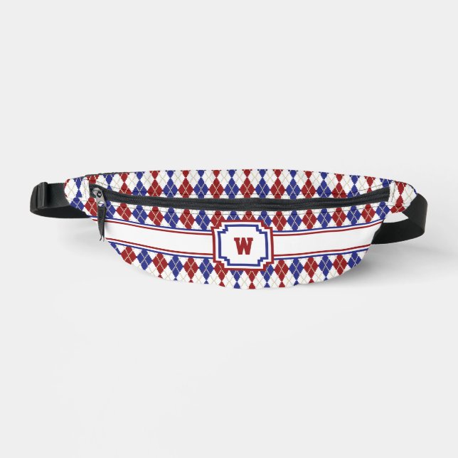 Americana Argyle Bum Bags (Front)
