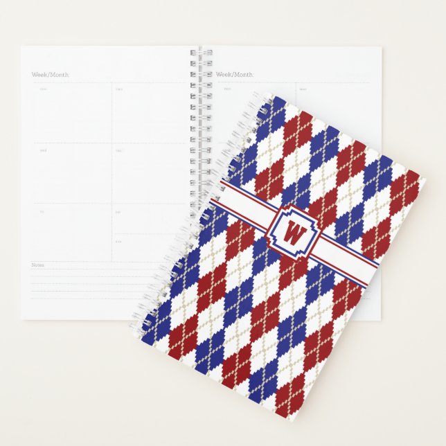 Americana Argyle Planner (Display)
