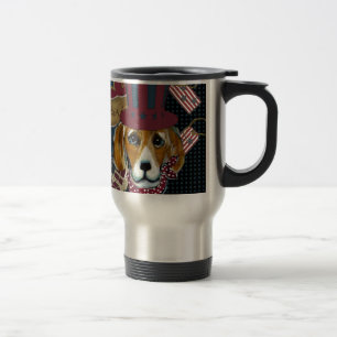 AMERICANA BEAGLE TRAVEL MUG