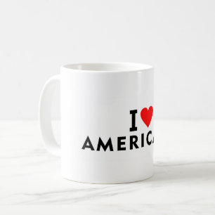 Americana Brazil love city heart like travel usa u Coffee Mug