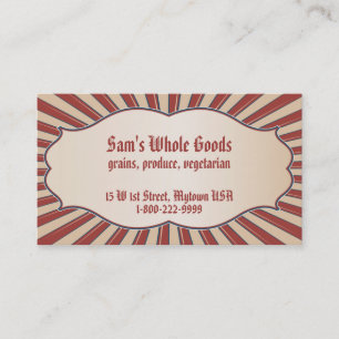 Americana Business Card