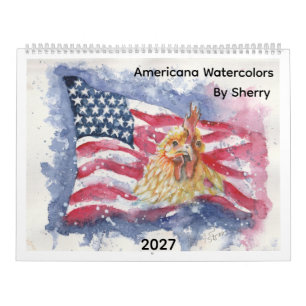 Americana Calendar By Sherry Jarvis