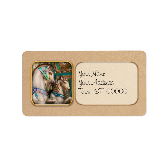 Americana - Carousel beauties Label (Front)