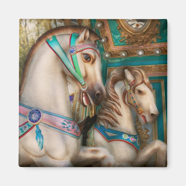 Americana - Carousel beauties Magnet (Front)