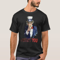 Americana I Want You Uncle Sam Vintage Fun