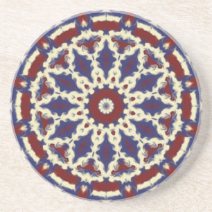 Americana Kaleidoscope Coaster