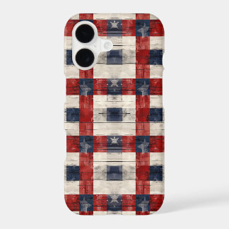 Americana Lattice iPhone Case