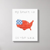 Americana | My Heart Is In The USA Map