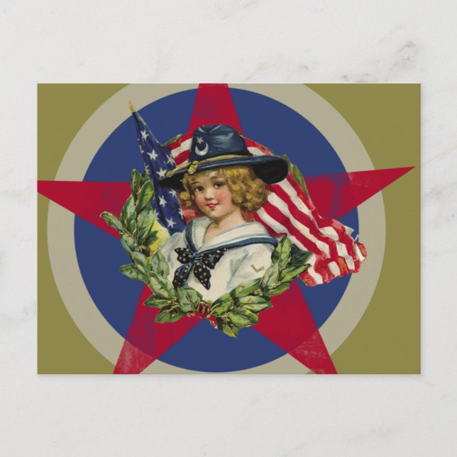 Americana Postcard (Front)