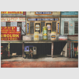 Americana - Signs - Feeding time 1936 Tissue Paper