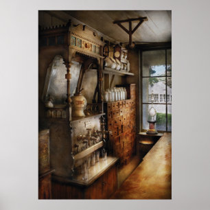 Americana - Turn of the century soda fountain Poster