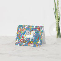 AMERICANA WHIMSYNICKER PATRIOTIC PONY Cute Fantasy