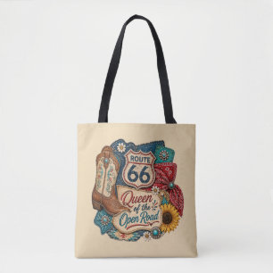 Americana Wildflower Roadside Carryall Tote Bag