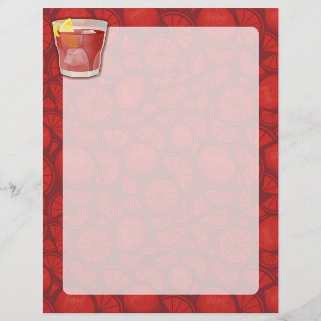 Americano cocktail (Front)