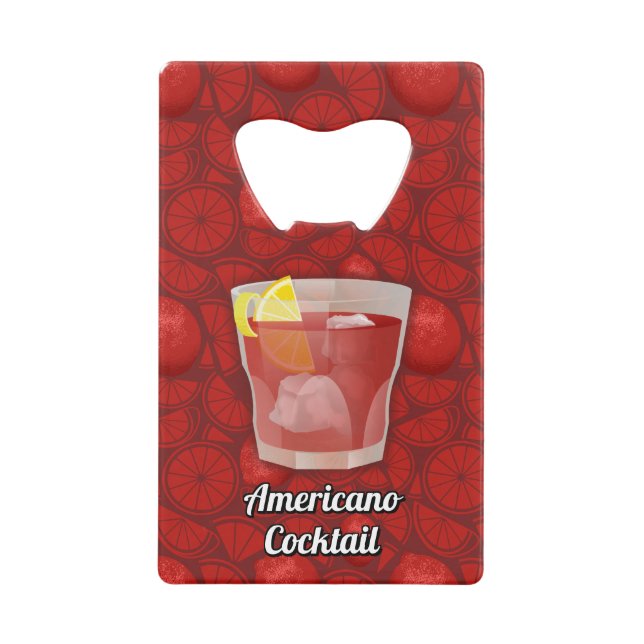 Americano cocktail (Front)