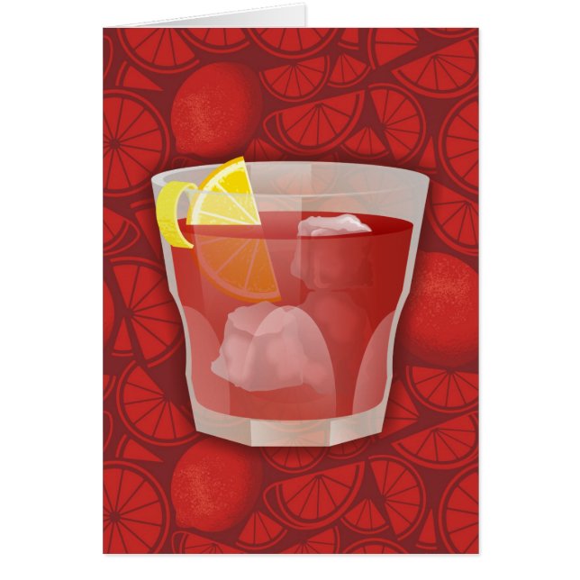 Americano cocktail (Front)