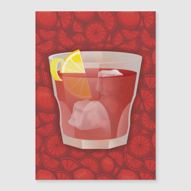 Americano cocktail (Front)