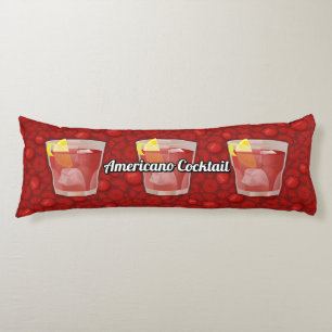 Americano Cocktail Body Cushion